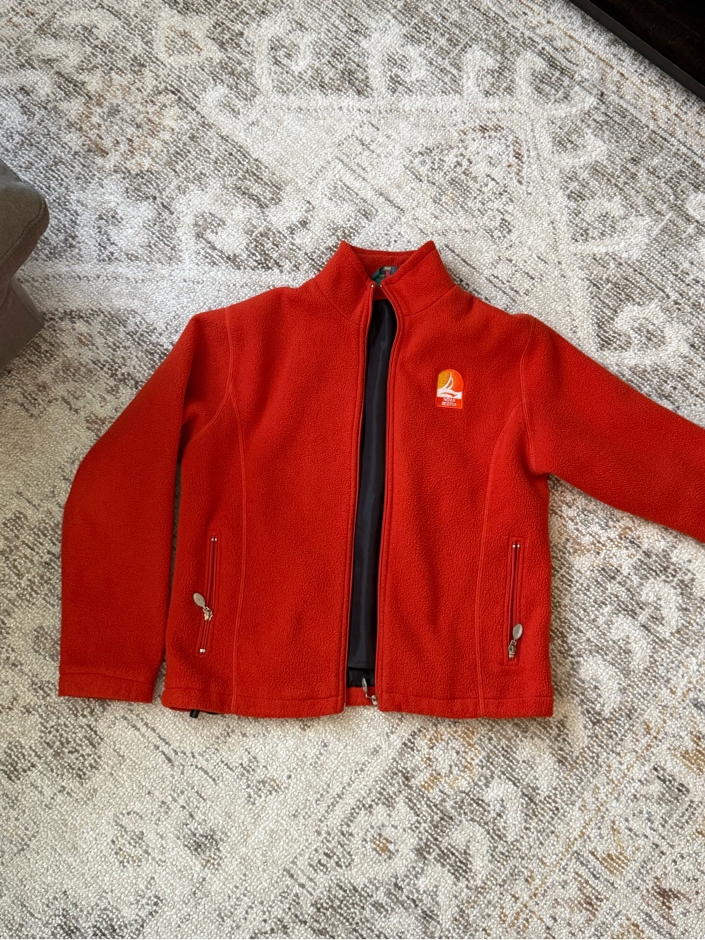 Orange Fleece Jacket from Nova Scotia